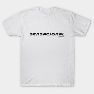 Sensacional - Black Logo T-Shirt